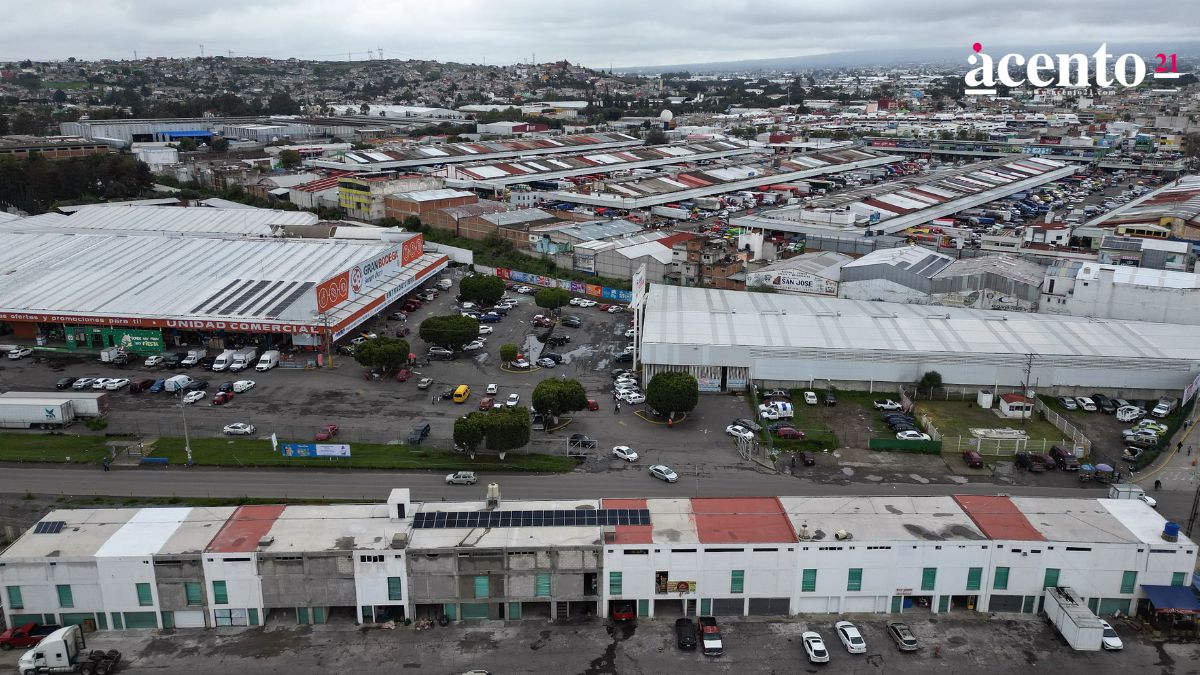 Se registra violento asalto en una nave de la Central de Abasto de Puebla