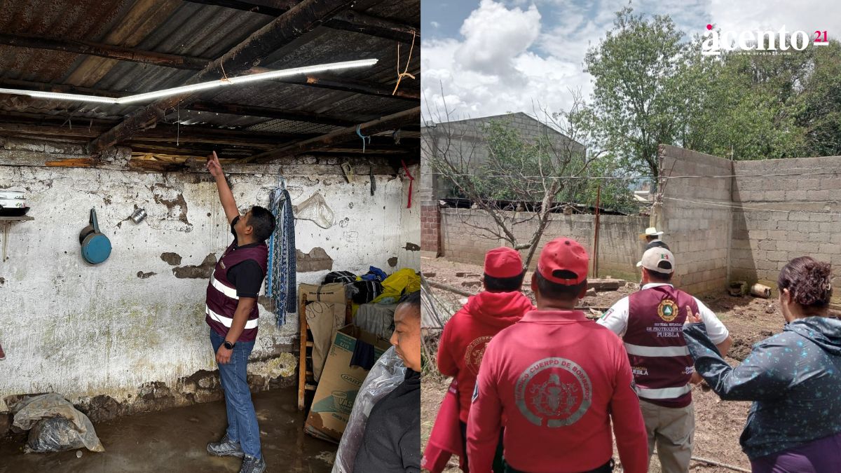 Lluvias en Chignahuapan dejan 17 familias afectadas; estos son otros municipios con daños
