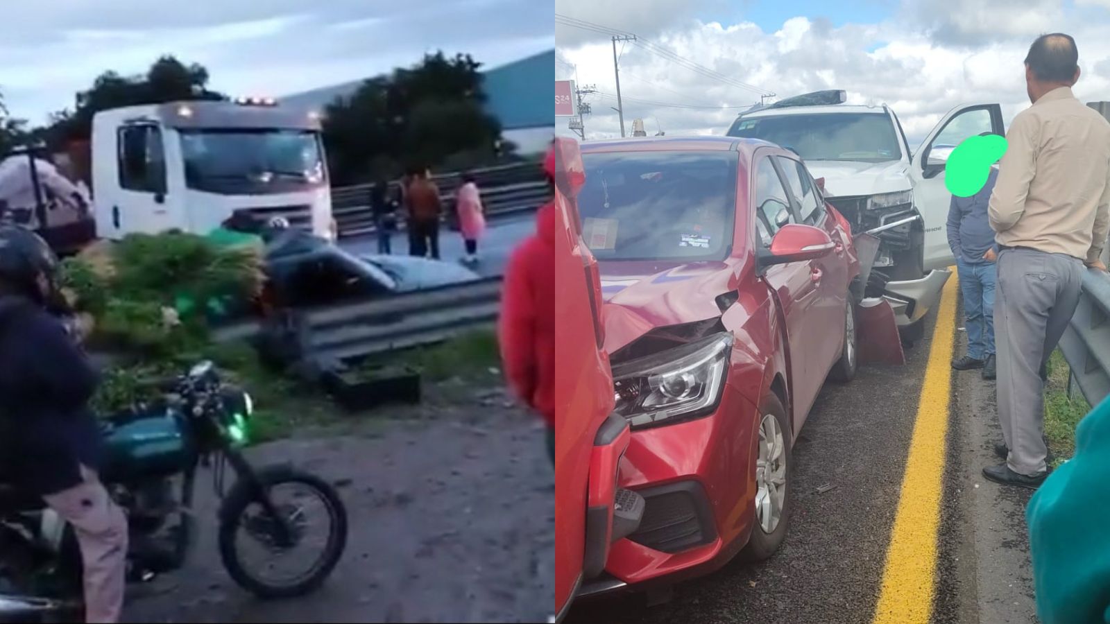 Accidentes en la Puebla-Orizaba hoy 23 de agosto: Chocan tráileres y automóviles particulares