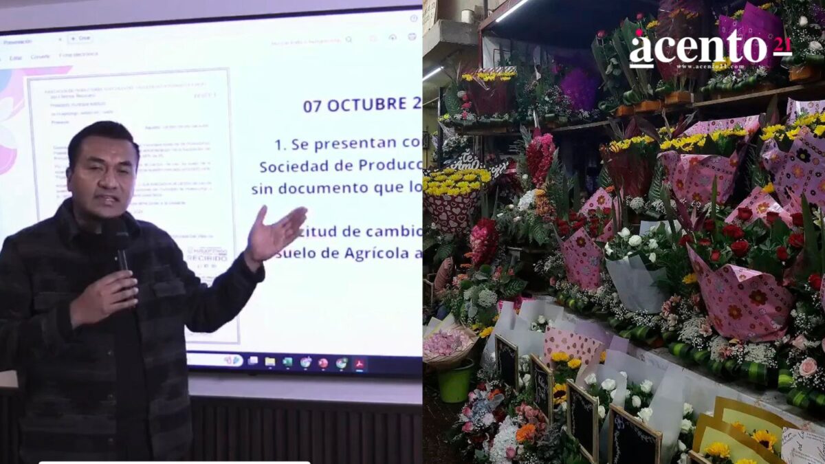 Alcalde de Huejotzingo denuncia corrupción en permisos del Mercado de las Flores