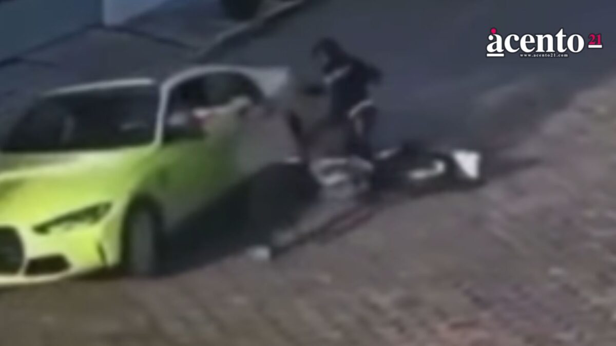 Así fue como el conductor de un BMW escapa de un intento de asalto en Zavaleta