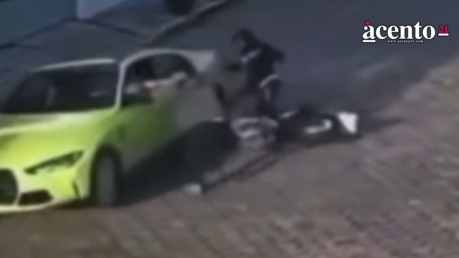 Así fue como el conductor de un BMW escapa de un intento de asalto en Zavaleta