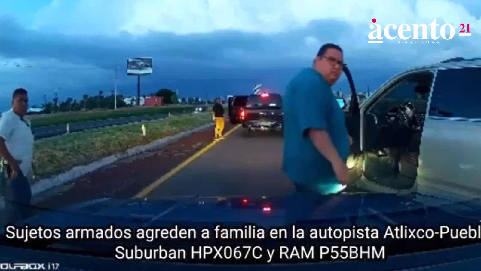 Comando armado detiene y amenaza a familia en la Atlixco-Puebla porque no les cedieron el paso