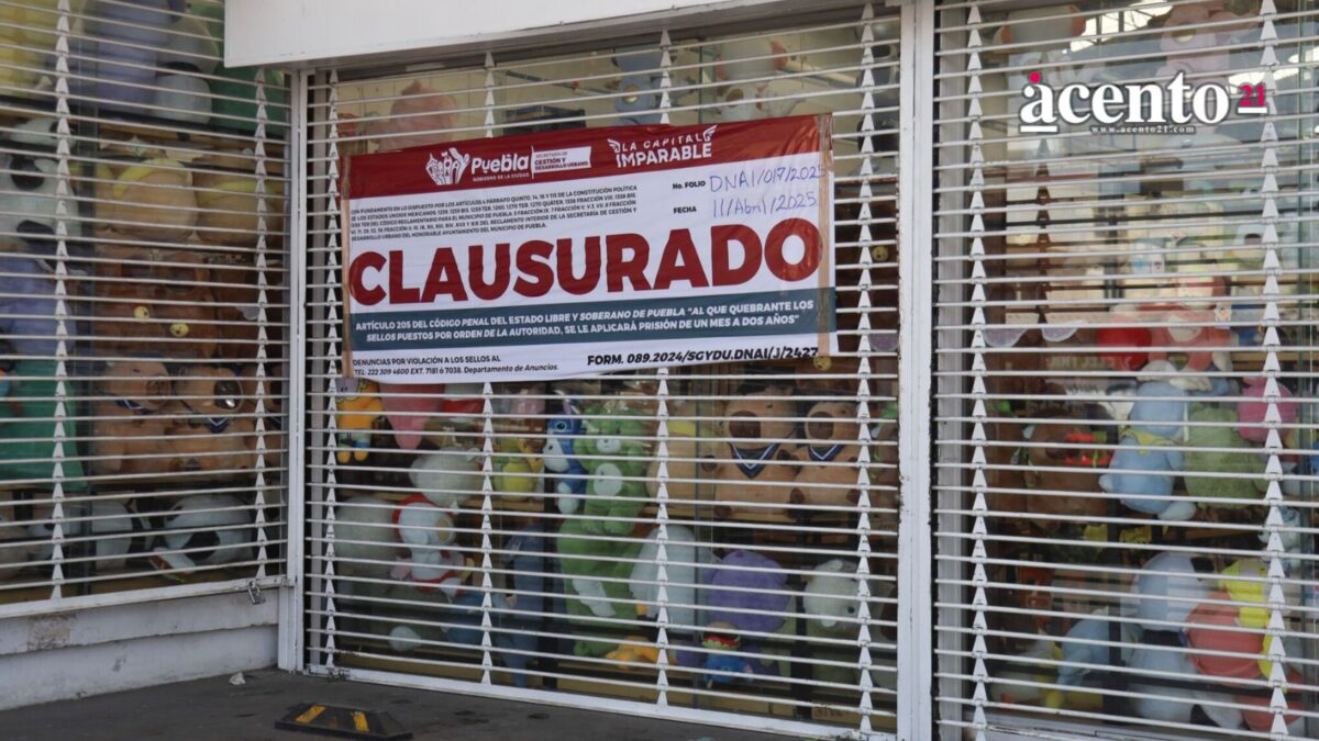 Con operativo limpieza en Puebla decomisan más de 73 mil productos ilegales en Puebla