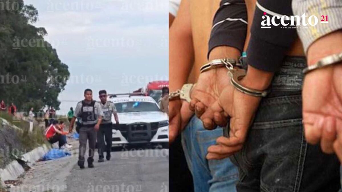 Detienen a tres implicados en el violento asalto de la Puebla-Orizaba; Asesinaron a dos hombres