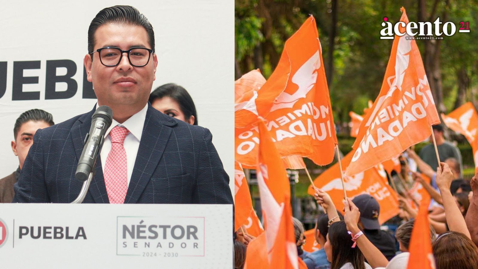 Llegada de Néstor Camarillo a MC no altera estructura del partido en Puebla: Fedrha Suriano