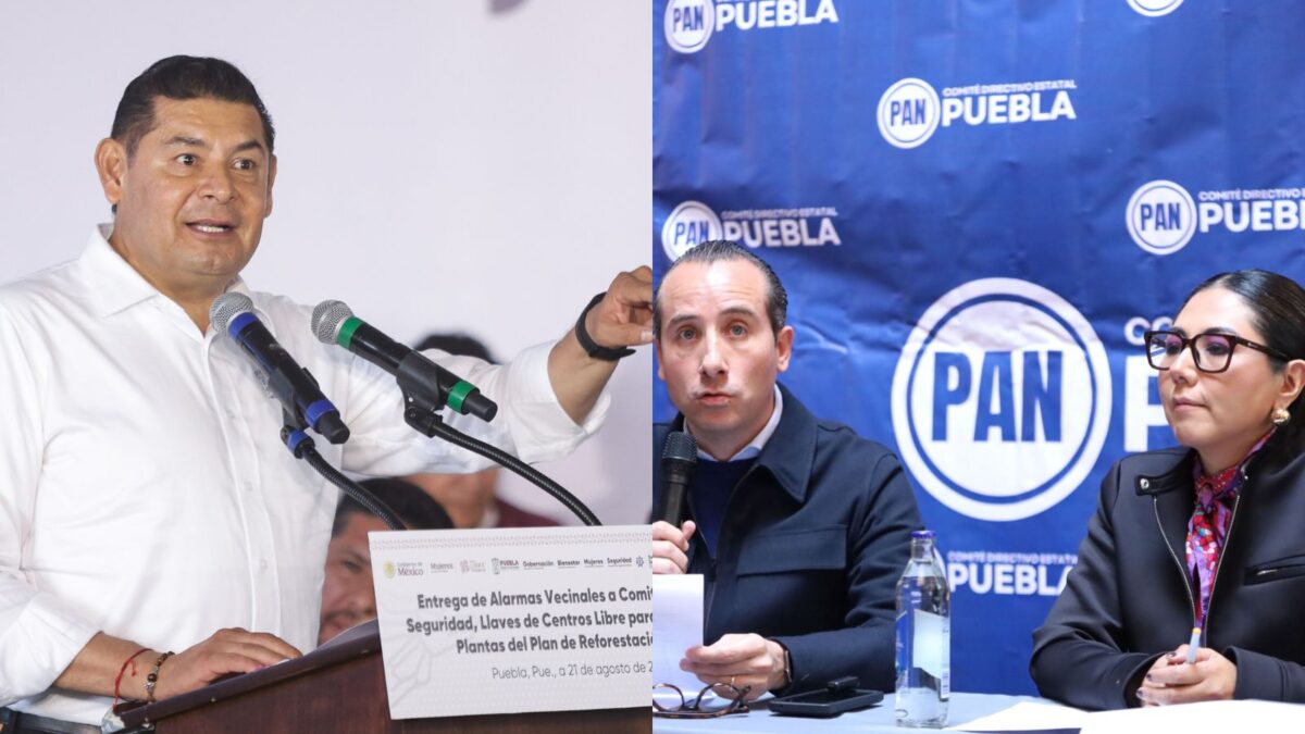 PAN encabeza campaña negra contra gobiernos de Puebla, acusa Armenta