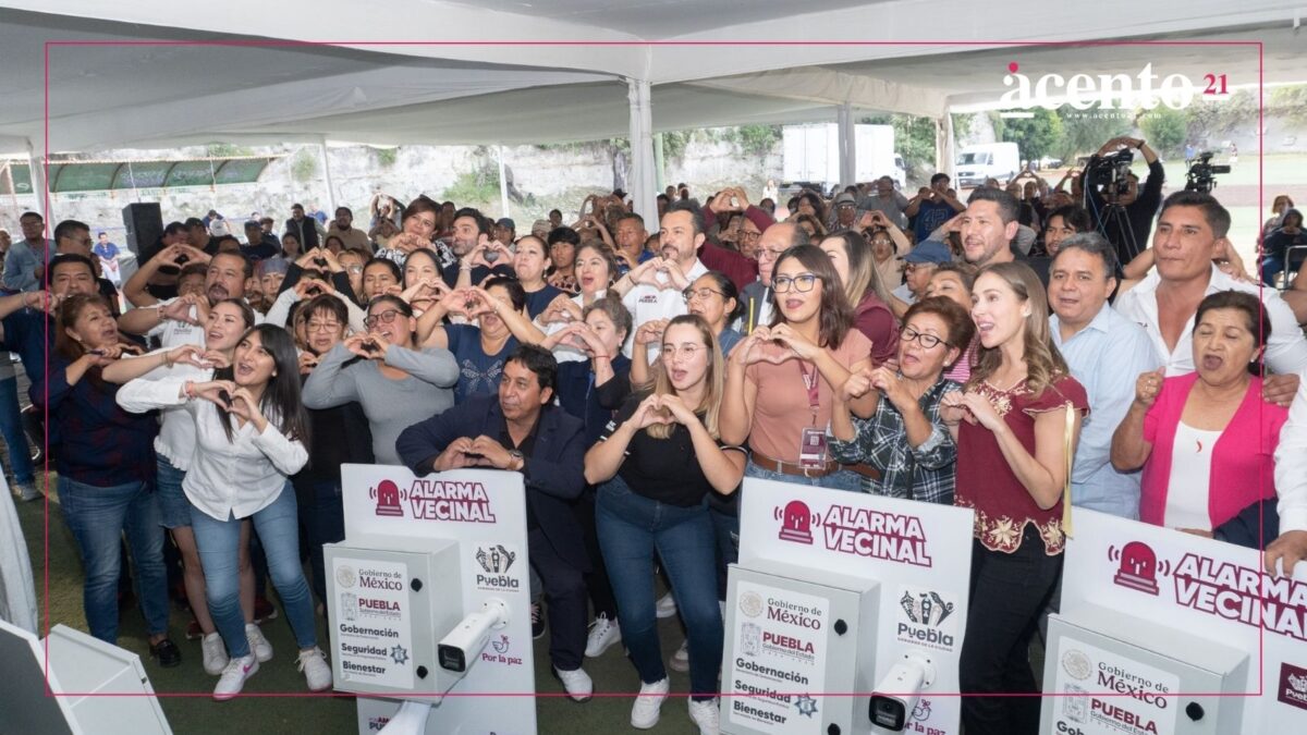 Entregan 79 alarmas vecinales en La Margarita; rehabilitarán parque y salón social