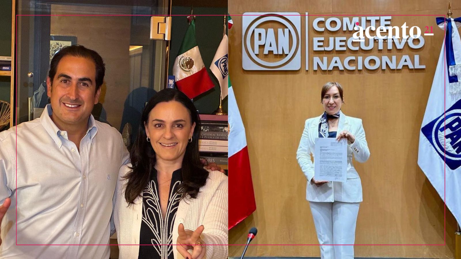 Manolo Herrera vs Lupita Leal, por la dirigencia del PAN municipal de Puebla