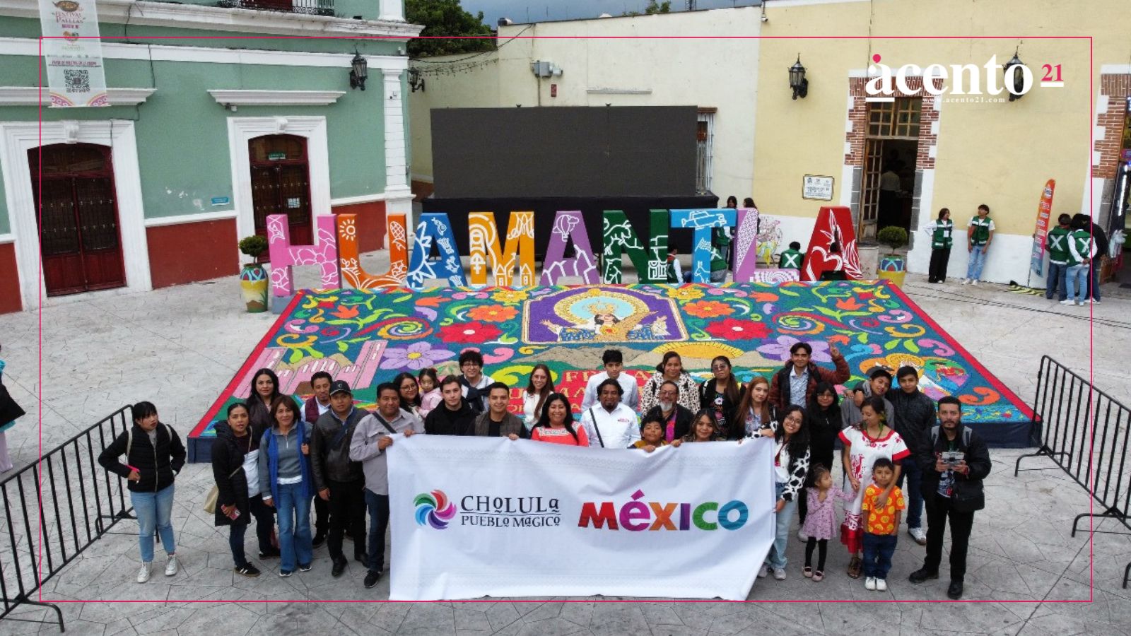 San Pedro Cholula participó en actividades culturales de la Feria de Huamantla