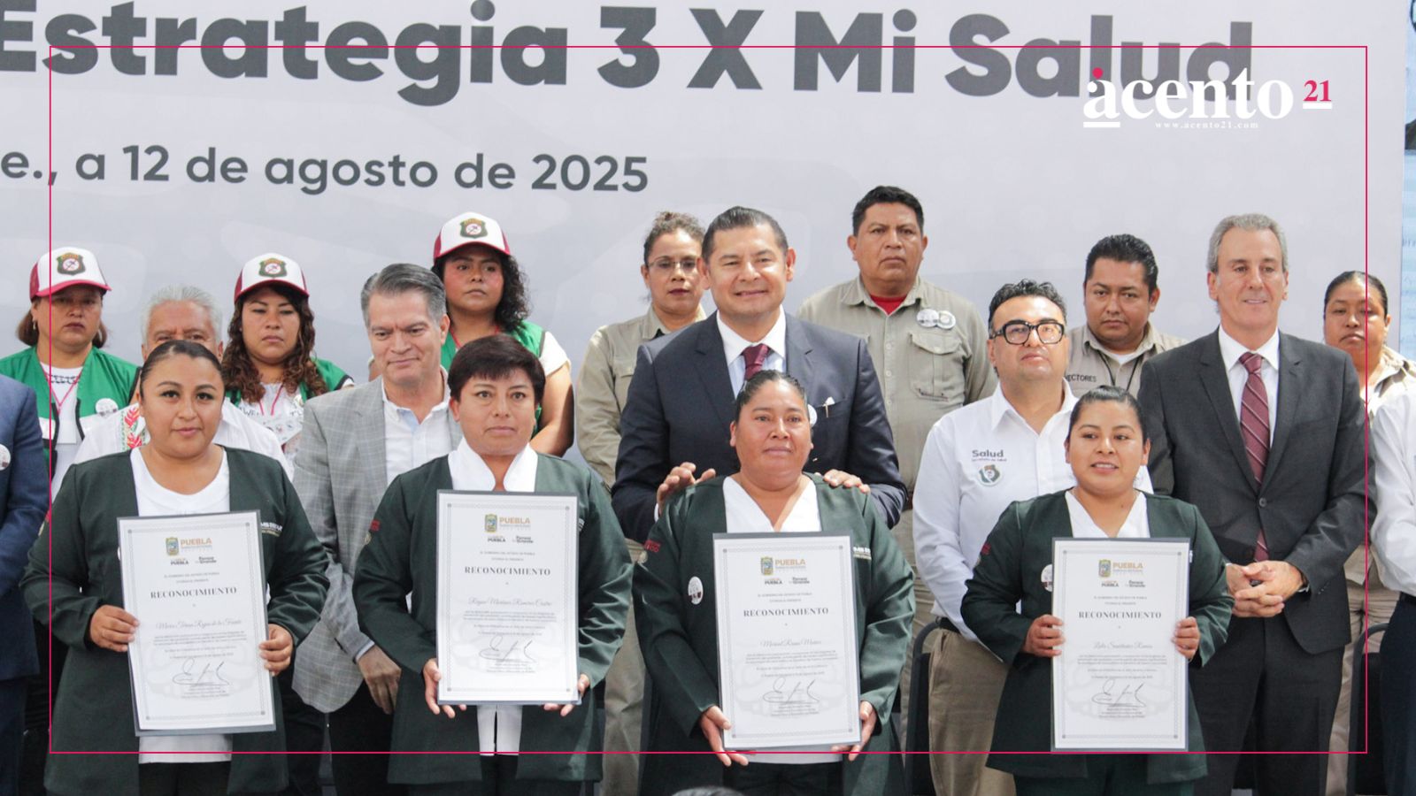 Arranca estrategia 3 X Mi Salud en Puebla; en estos consiste