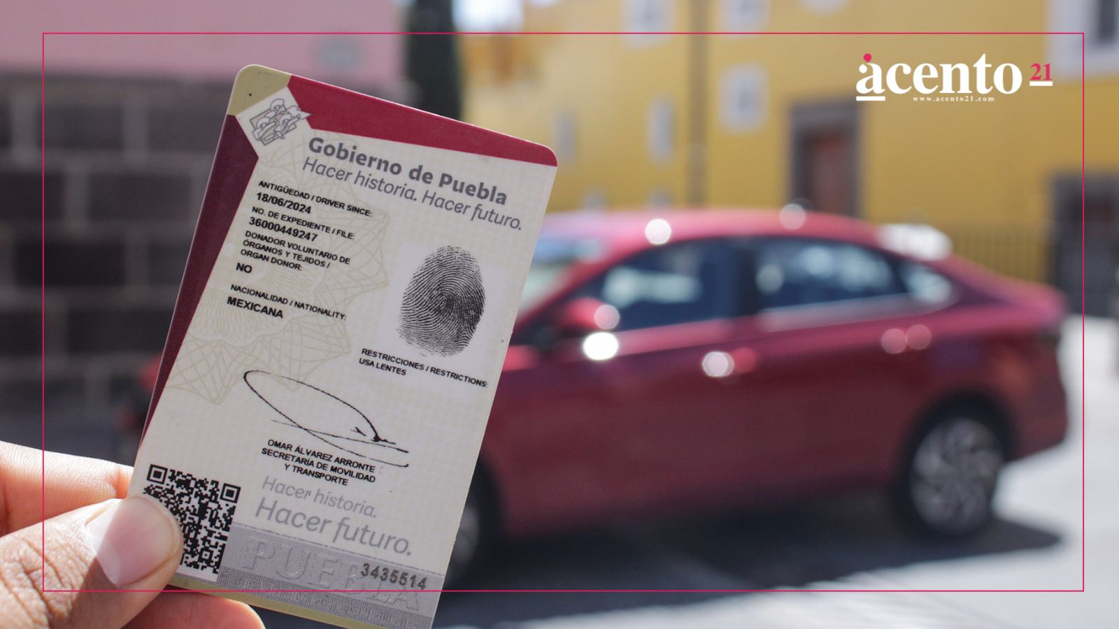 Detectan licencias de manejo falsas en Puebla; SMT presenta denuncia