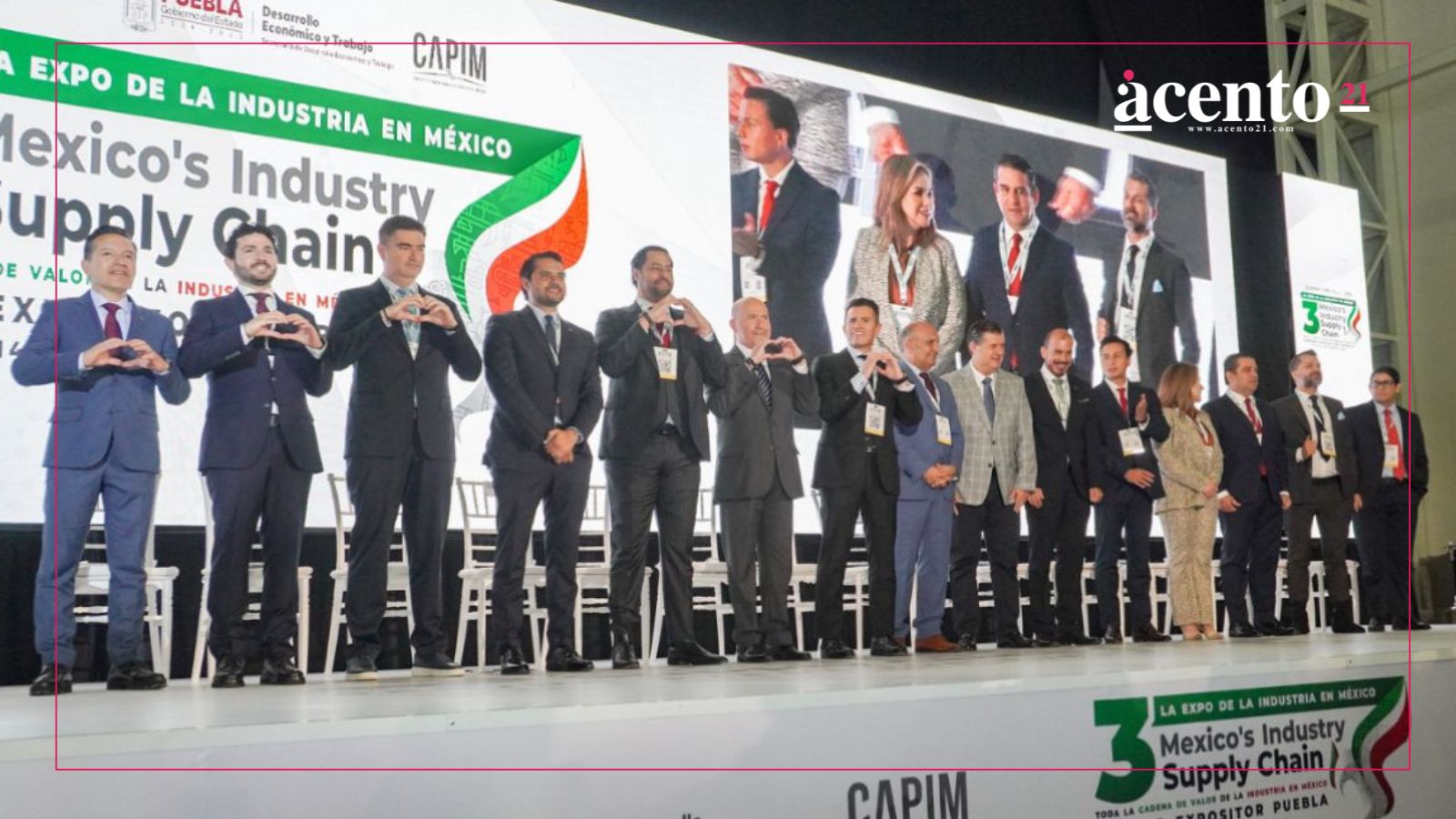 Inauguran Expo México Industry Supply Chain en Puebla; reúne a 7 mil empresas de 20 países diferentes