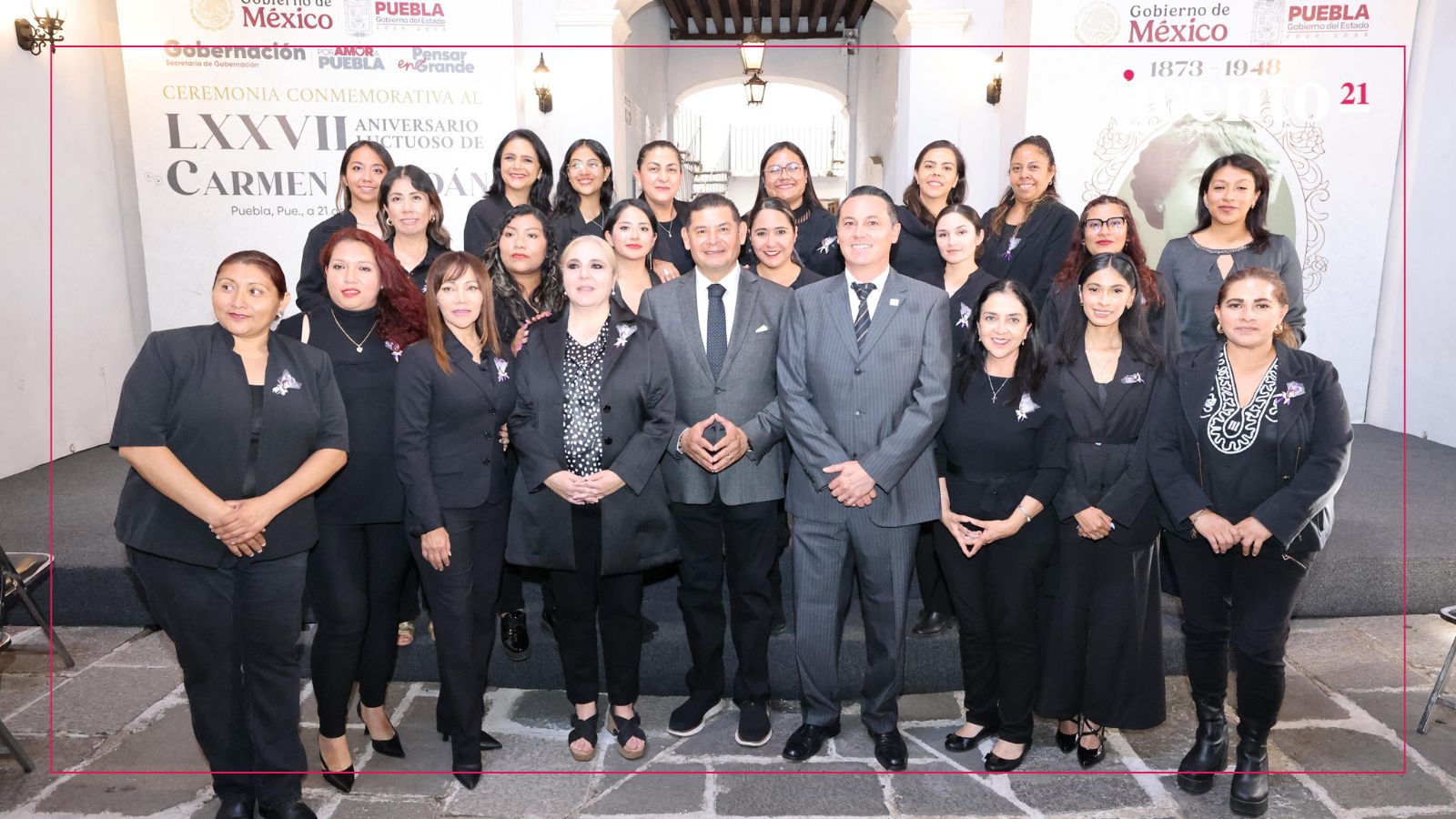 En memoria de Carmen Serdán, luchadora social, el Gobierno de Puebla reafirma su compromiso con protección a las mujeres
