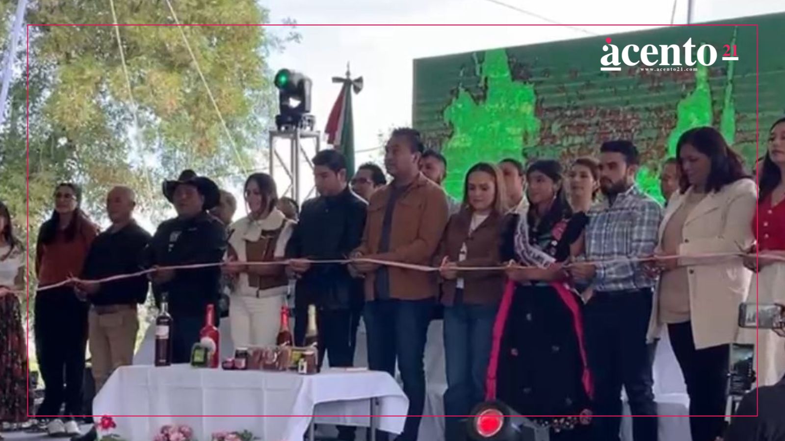 Inauguran la sexta edición de la Feria de las Berries de San Diego Buena Vista, Huejotzingo