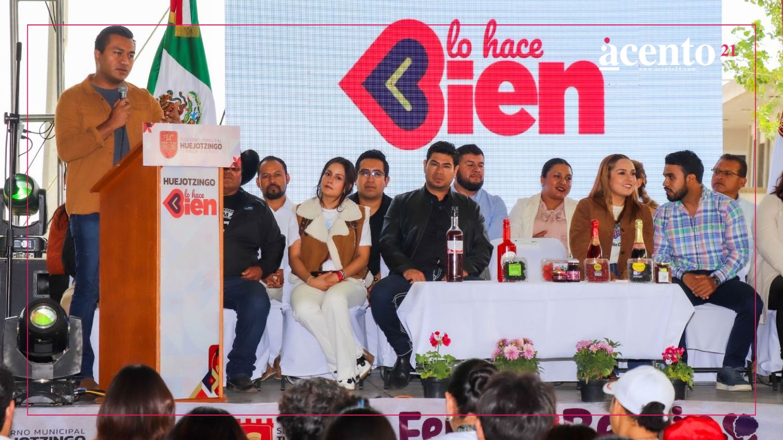Roberto Solís da inicio a la Feria de las Berries 2025 en San Diego Buenavista