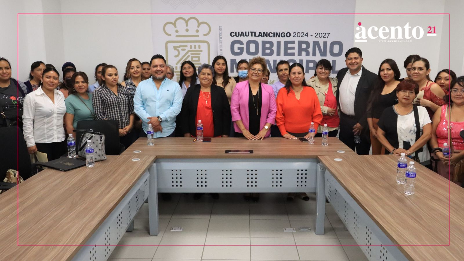 Tere Alfaro reconoce labor de maestras y personal operativo de los CAIC de Cuautlancingo