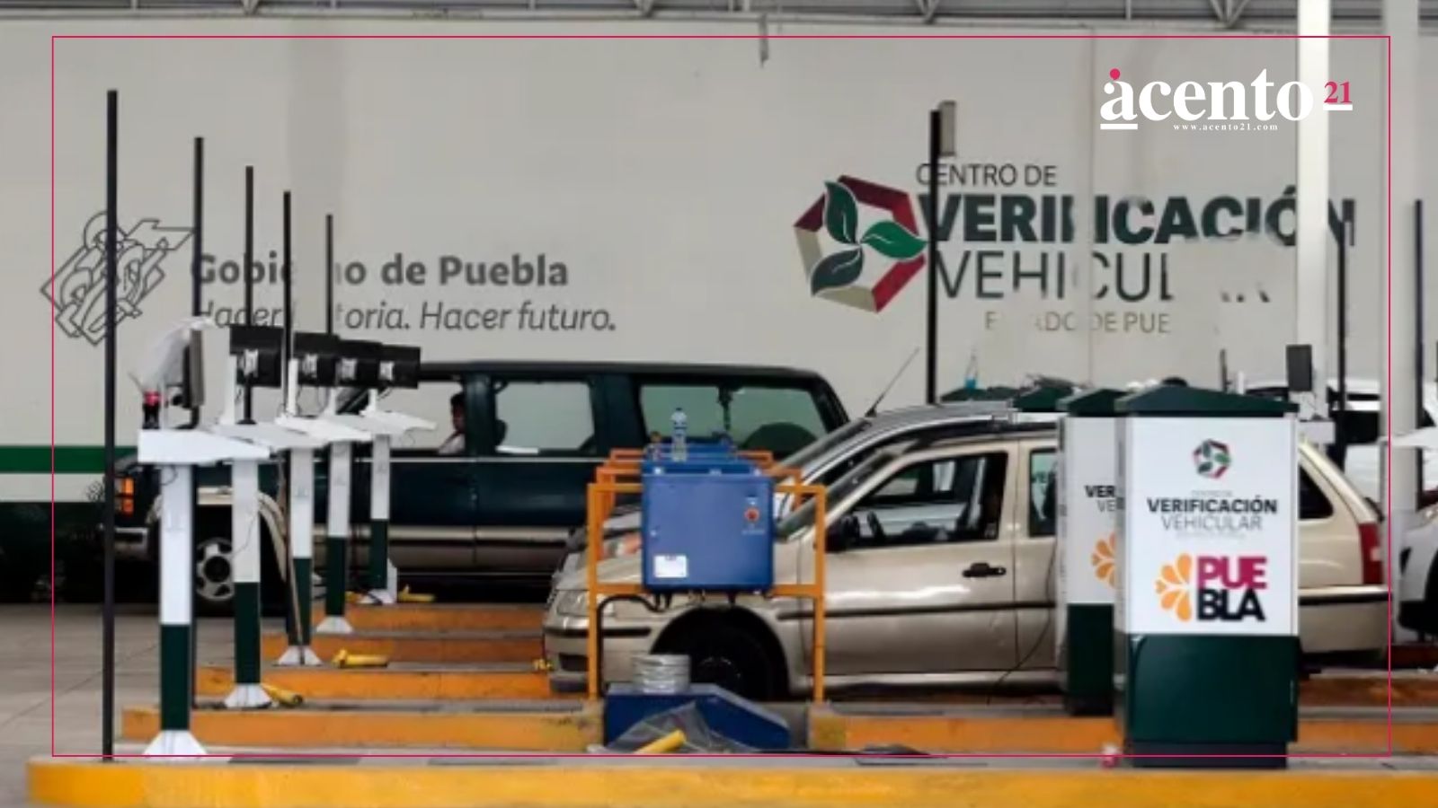 Continúan clausurados 4 verificentros de Puebla por irregularidades; multas ascienden a 128 mil pesos