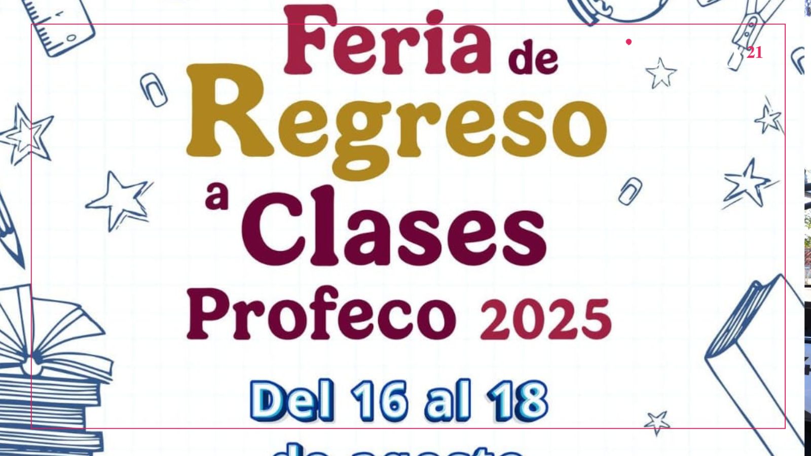 Gobierno de Cholula invita a la Feria del Regreso a Clases Profeco 2025