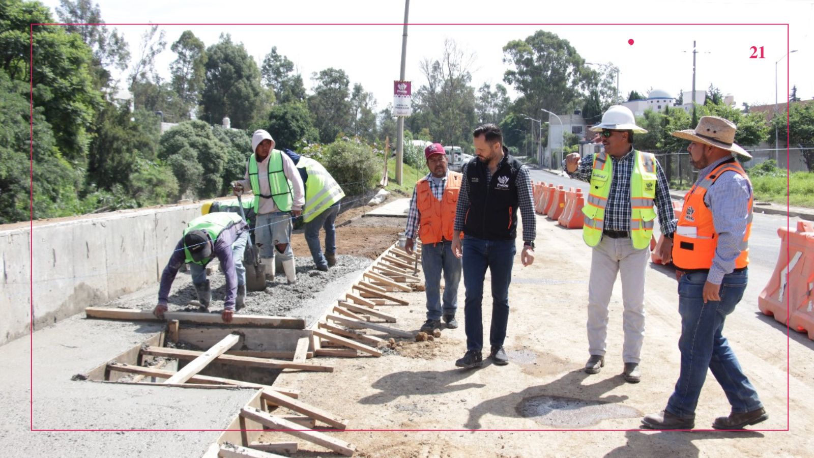 Supervisa Gobierno de la Ciudad construcción de muro de contención en límites del Río Alseseca