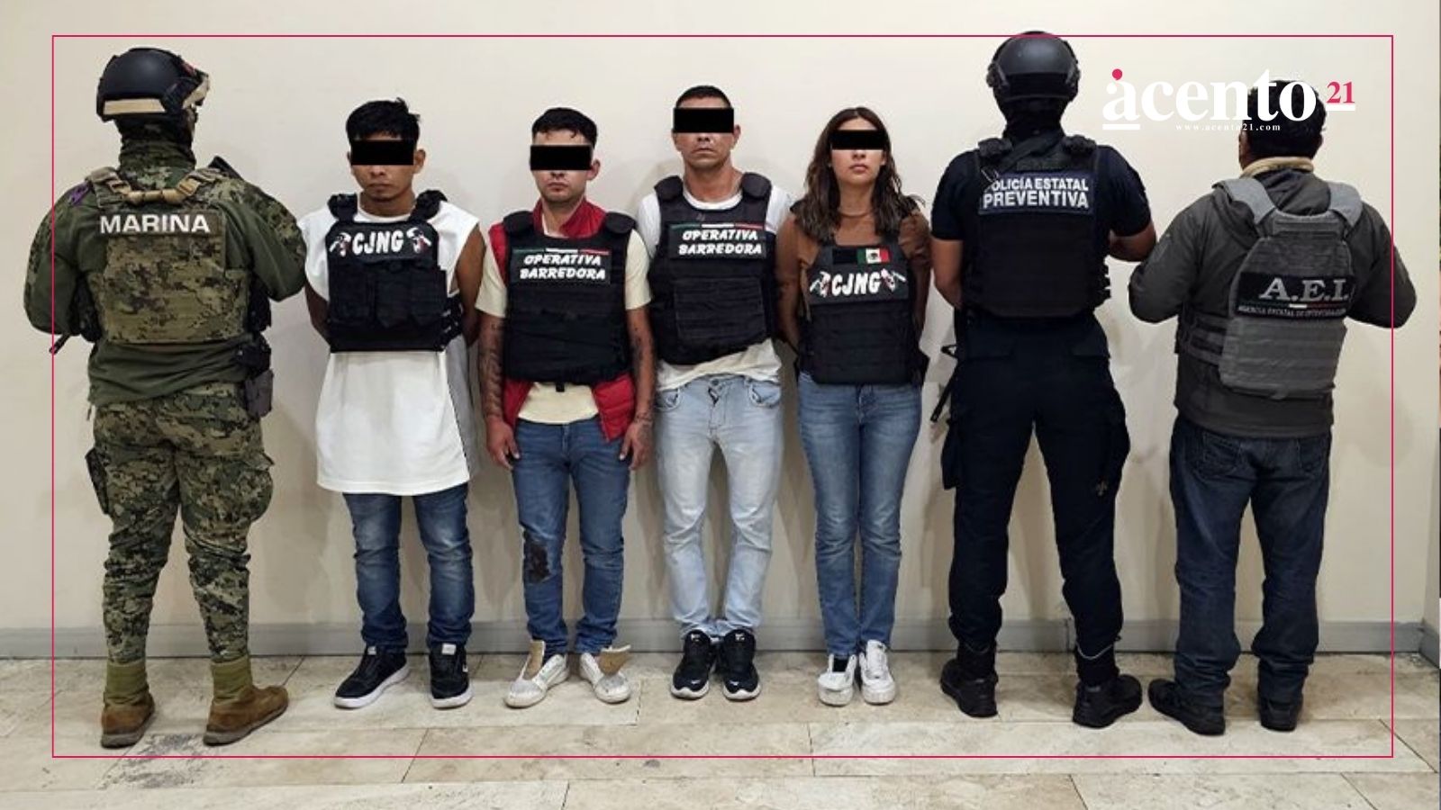 En Bosques de Amalucan y Santa Margarita cayeron otros seis de “La Barredora”; tenían armas y chalecos antibalas