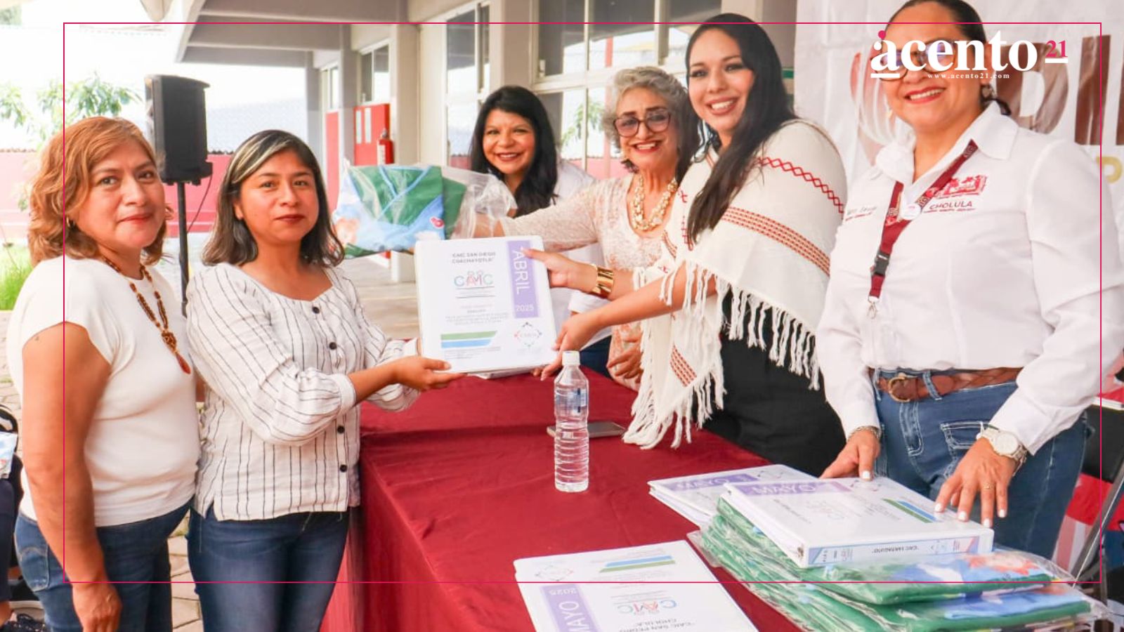 Entrega Tonantzin Fernández Carpetas de Protección Civil a CAIC’s del municipio