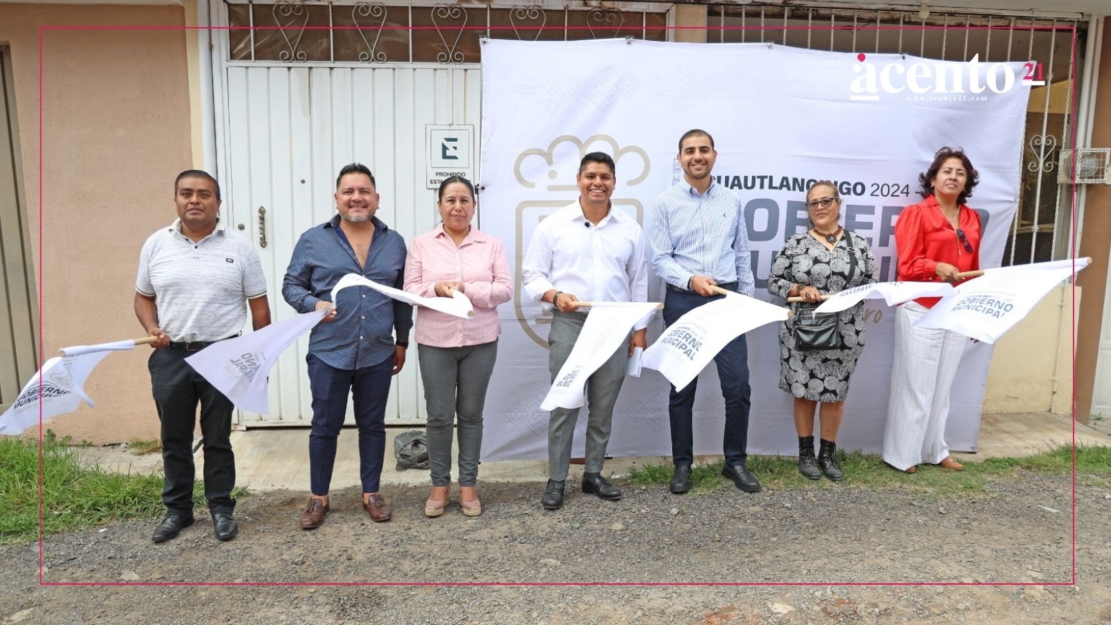 Las familias de Cuautlancingo merecen calles dignas: Omar Muñoz