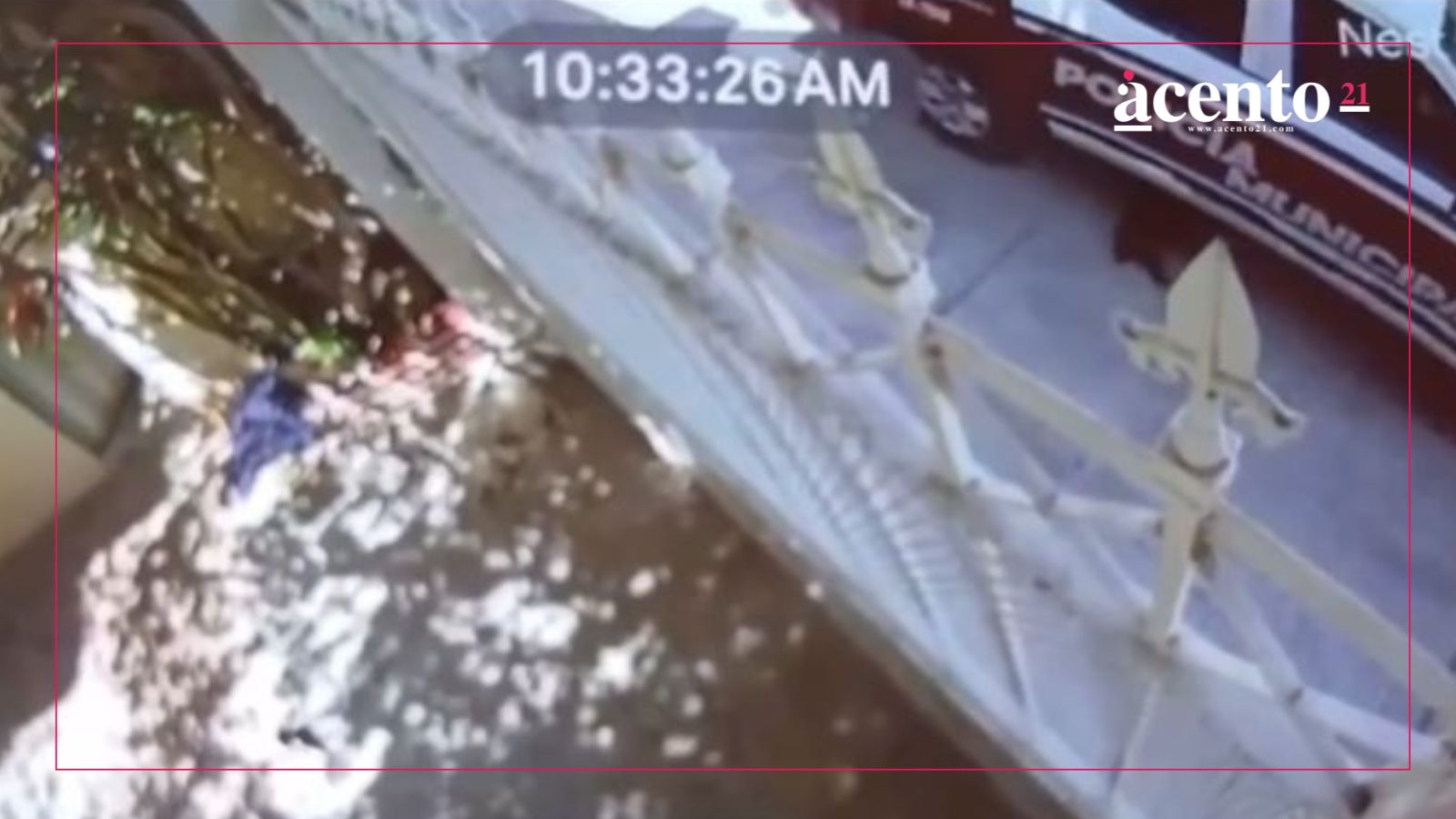 Policías de Acatlán de Osorio atropellaron con su patrulla a un perrito