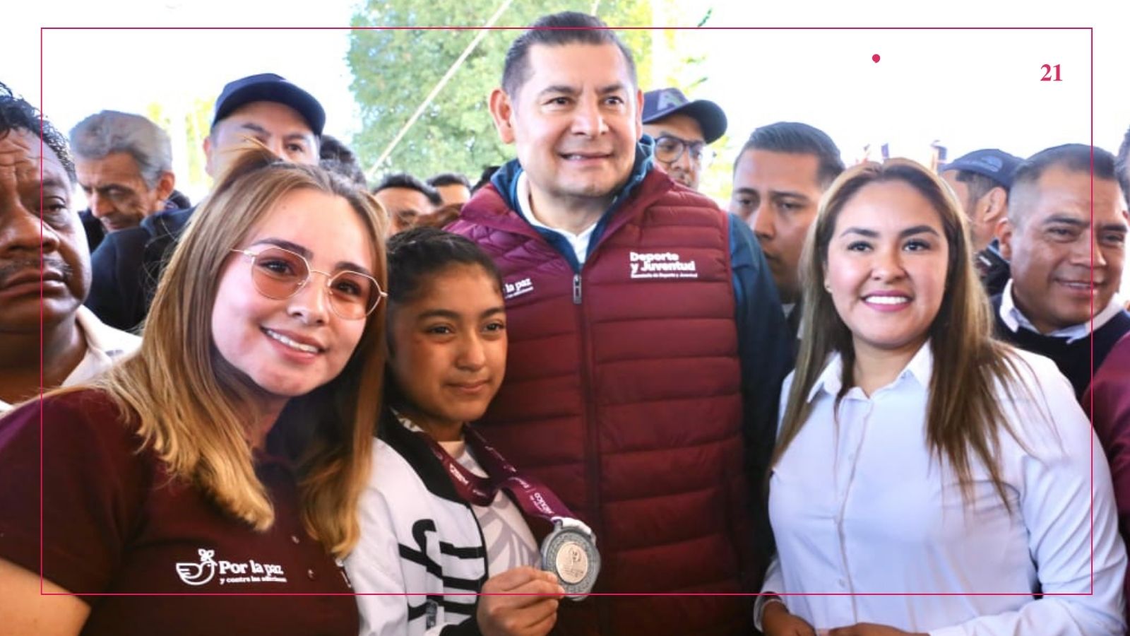 Puebla teje paz e impulsa liderazgos con deporte como política de Estado