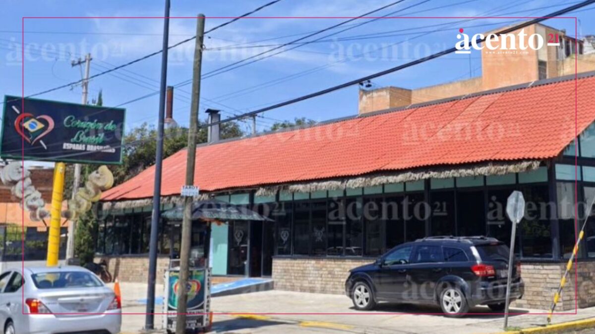Asaltan el buffet de espadas Corazón de Brasil del Blvd 5 de Mayo