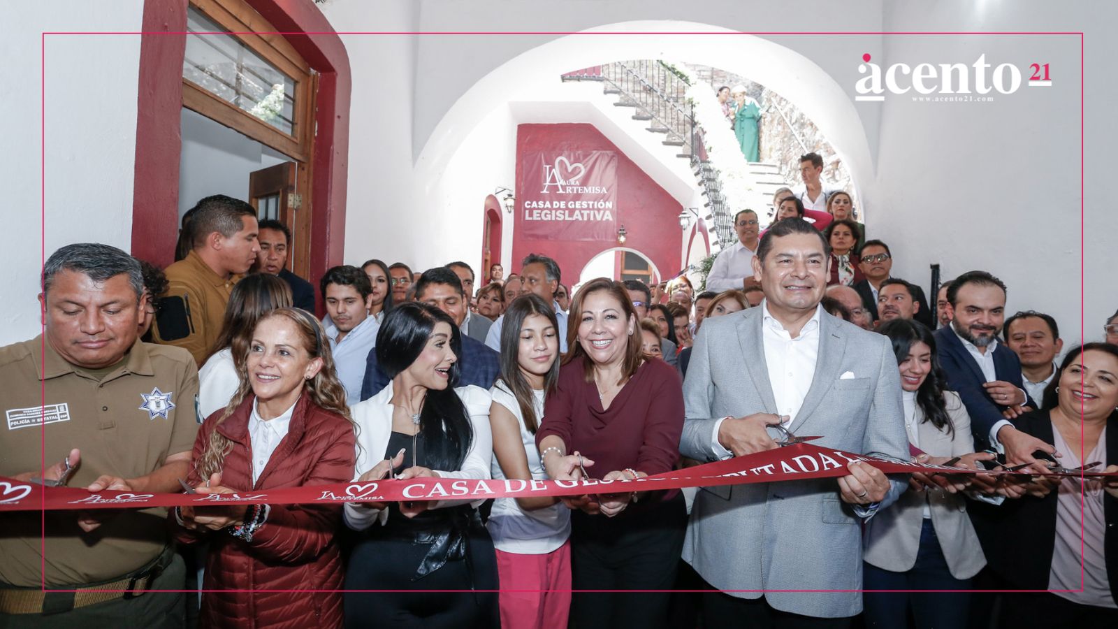 Laura Artemisa inaugura Casa de Gestión en el Centro Histórico de Puebla
