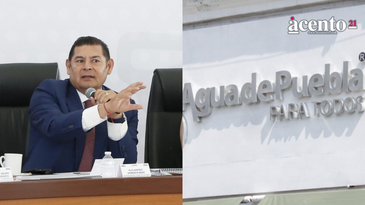 Armenta expone que revertir concesión de Agua de Puebla costaría 10 mil mdp