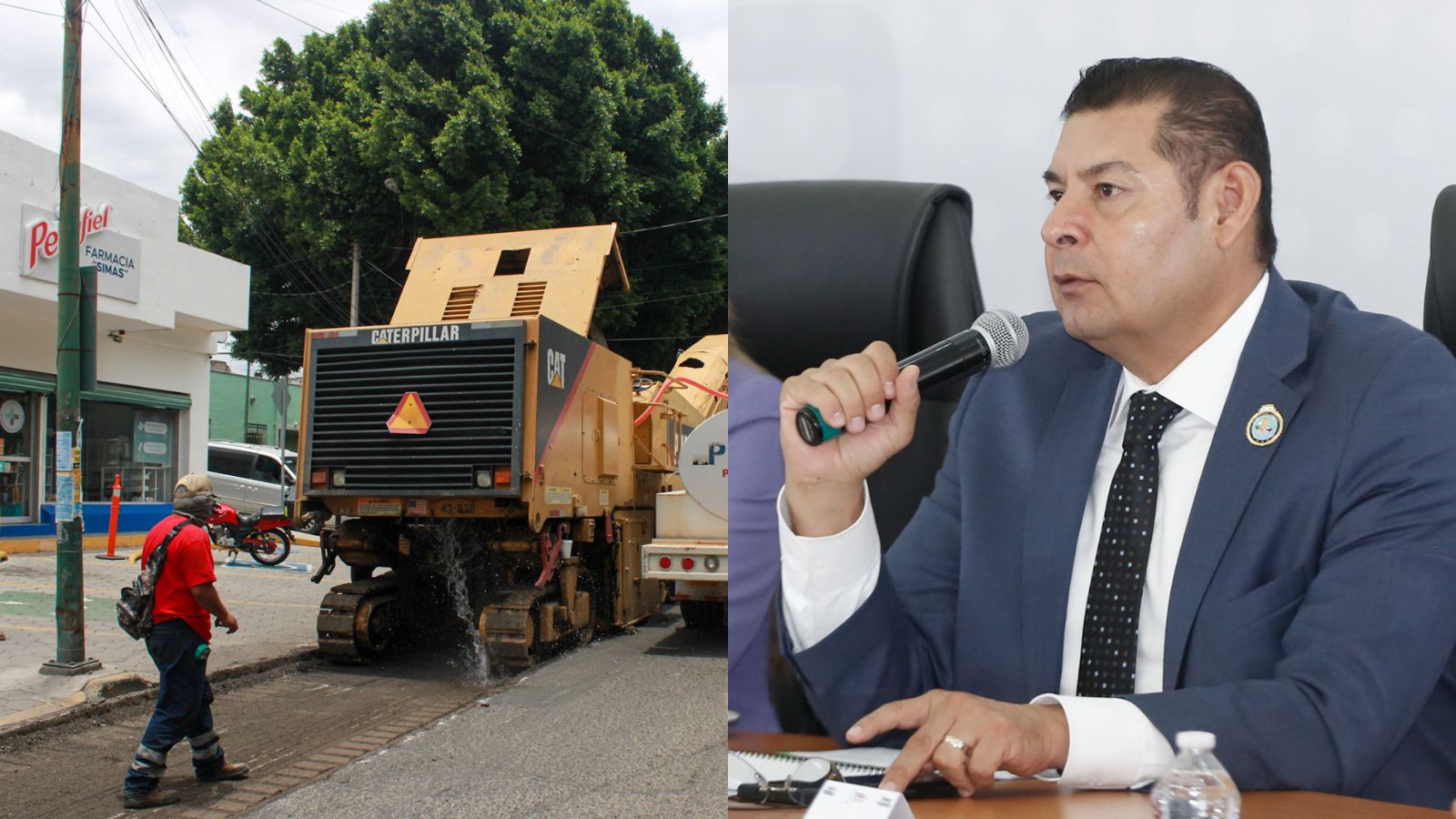 Armenta lanza reto para rehabilitar más calles en Puebla que administraciones anteriores