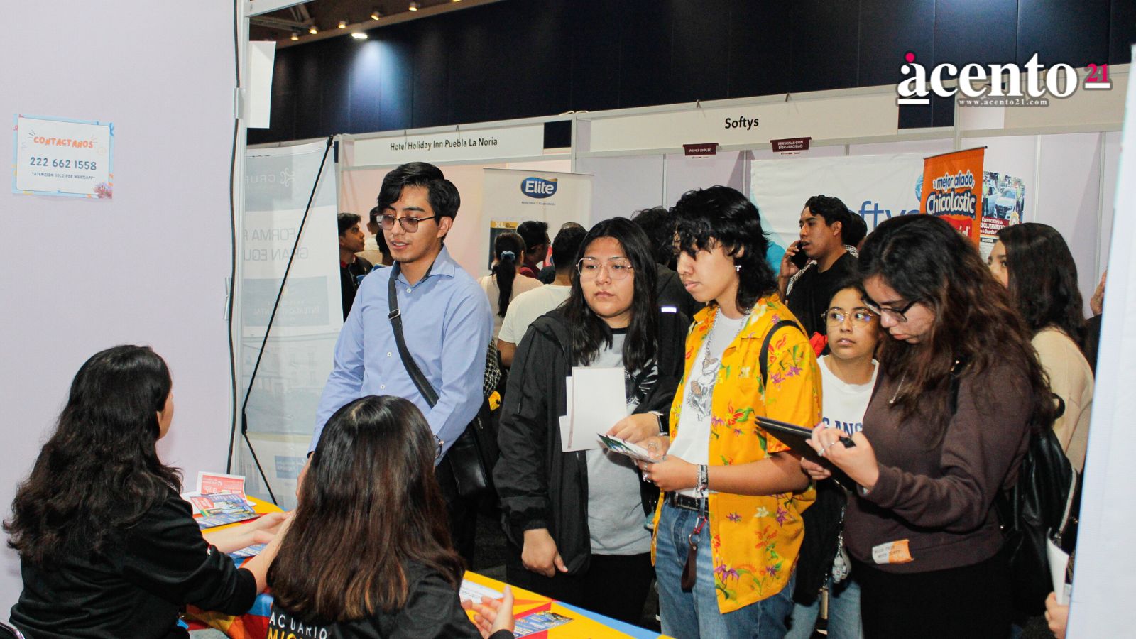 Jóvenes de Puebla luchan contra el desempeño con Feria del Empleo Imparable