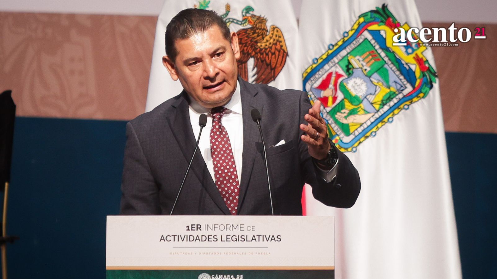 Llama Armenta a mantener coalición Sigamos Haciendo Historia en Puebla para 2027