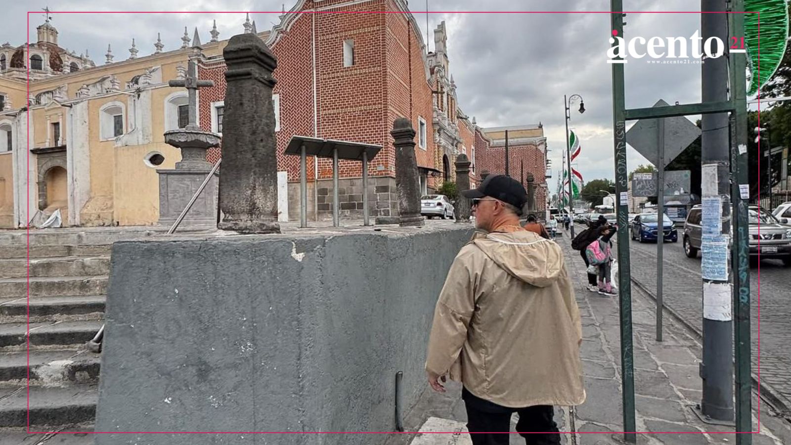 Alejandro Sanz recorre las calles de Puebla antes de sus conciertos