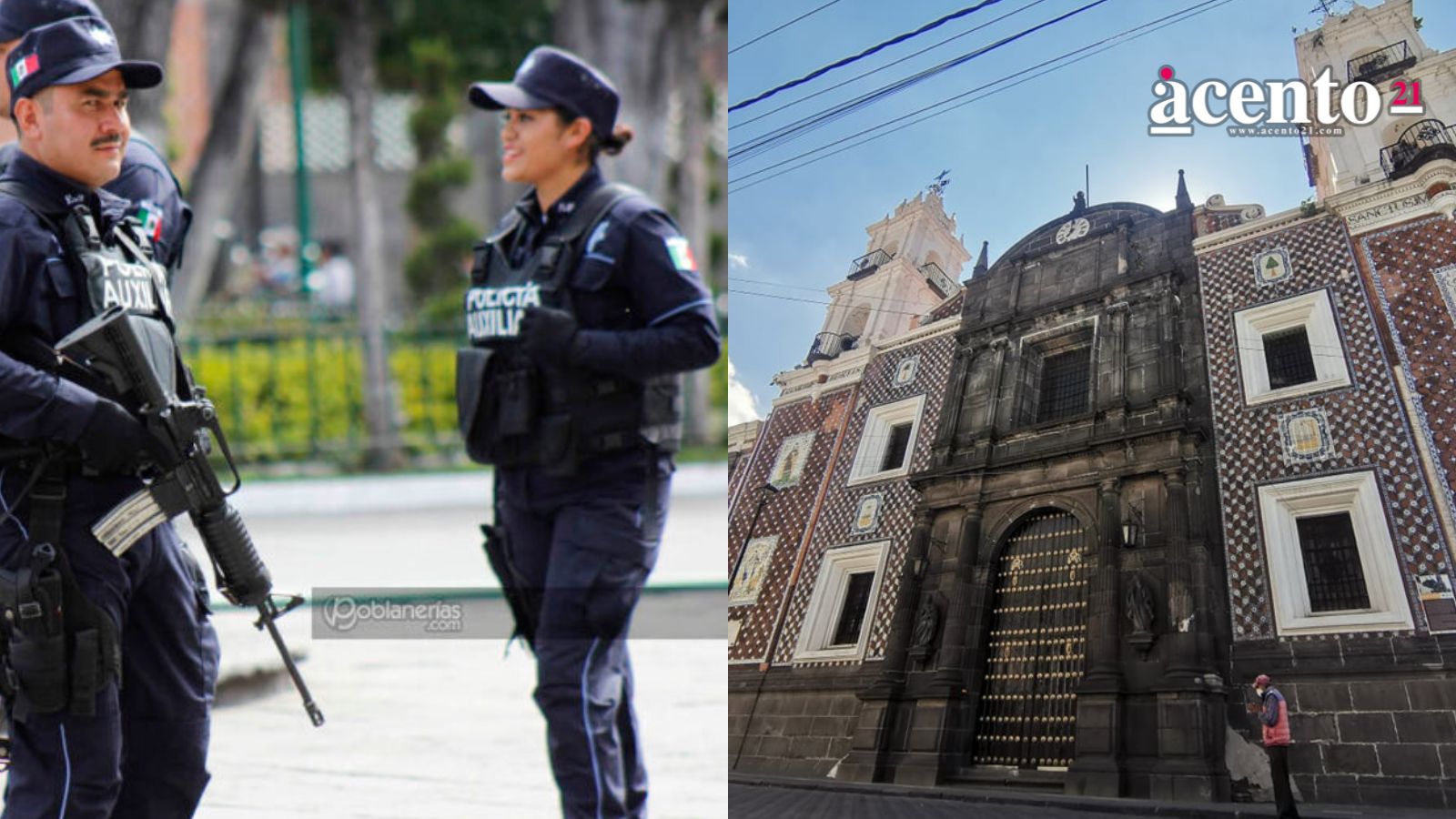 Policía auxiliar pierde su arma de cargo en el Barrio de la Luz