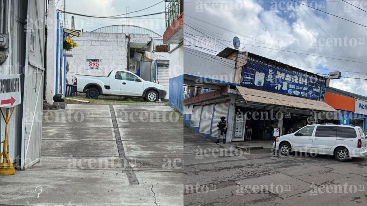 Por moto robada, despliegan fuerte operativo en inmediaciones del Mercado Morelos