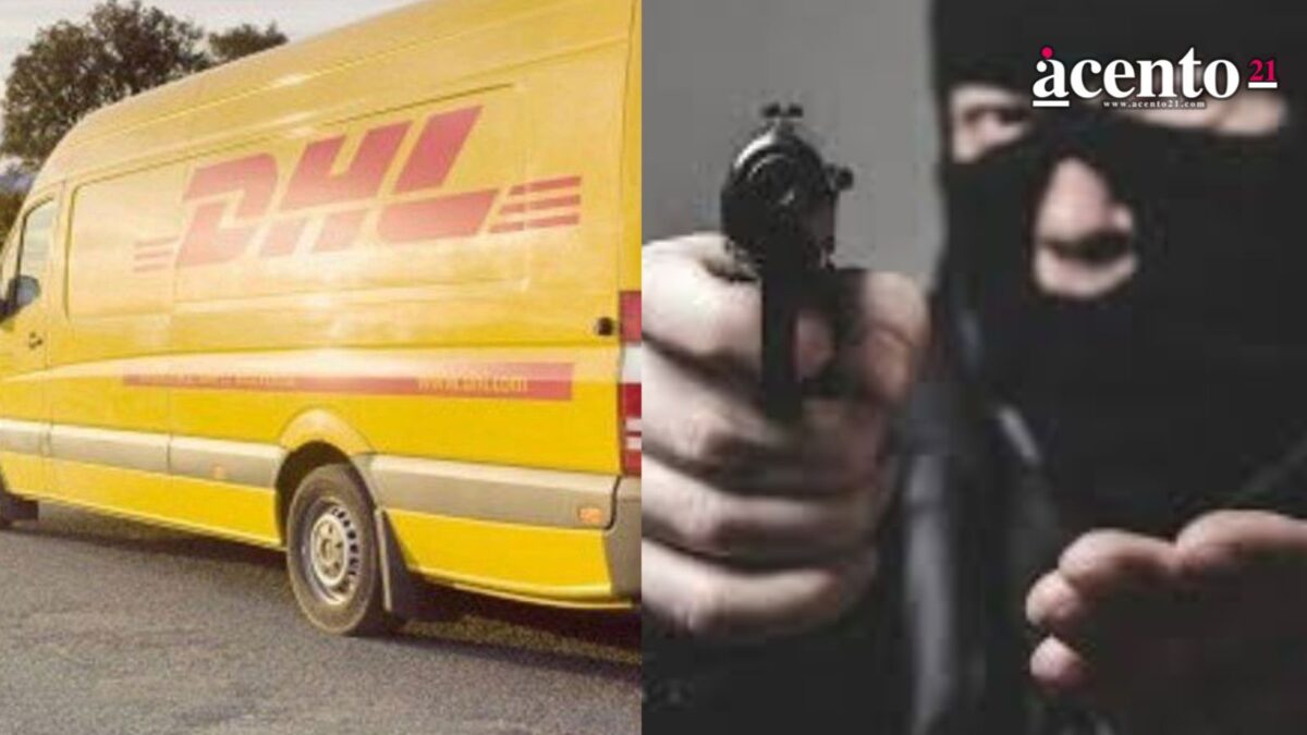 Sujetos armados intentan saltar unidad de DHL en la Puebla-Orizaba
