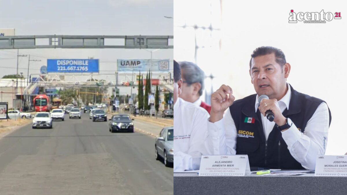 Anuncian rehabilitación del Bulevar Atlixco; beneficiará a 15 mil personas
