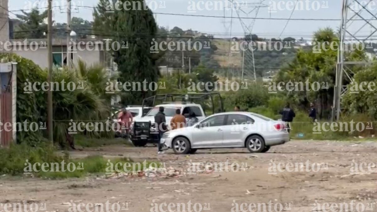 Localizan restos humanos embolsados en Amozoc