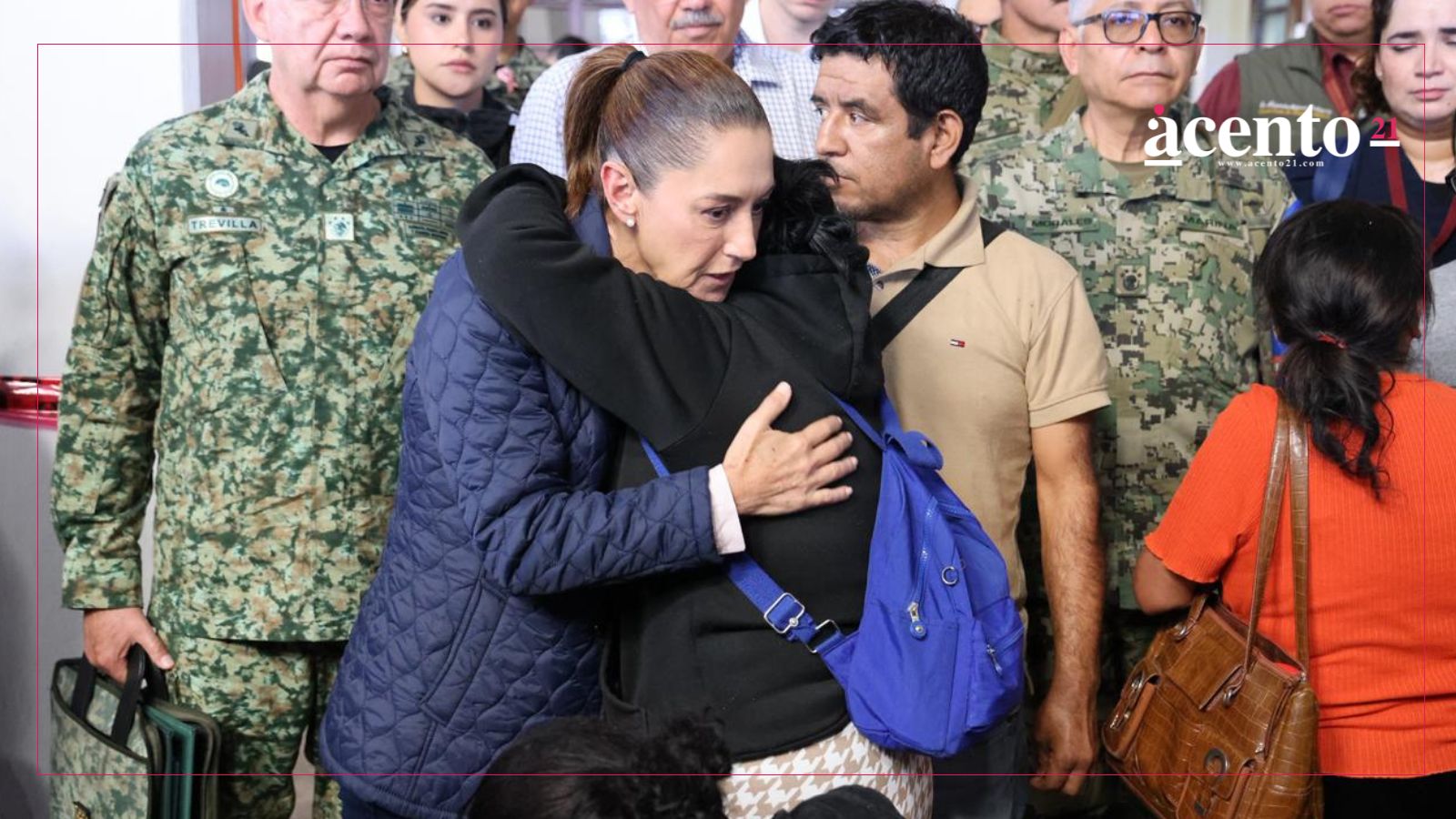 Cobija y atiende la Presidenta Sheinbaum a damnificados en Huauchinango: No vamos a dejar desamparados a nadie