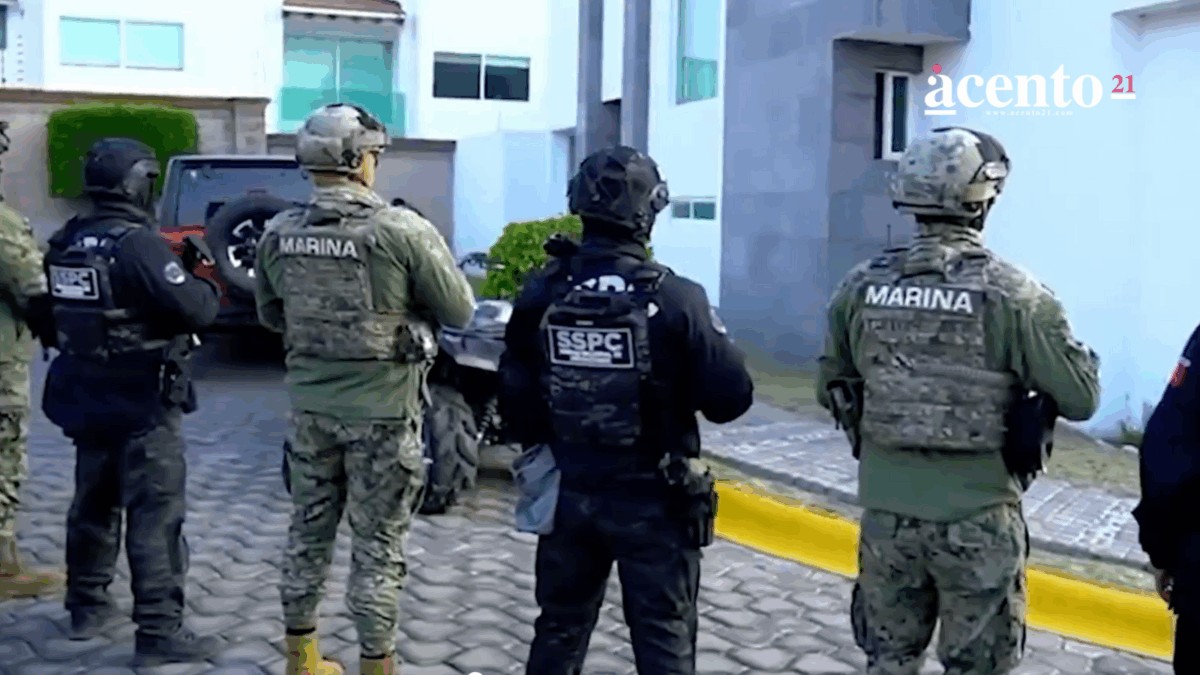 Federación ejecutó tres cateos en Puebla para desarticular banda de homicidios y narcomenudeo
