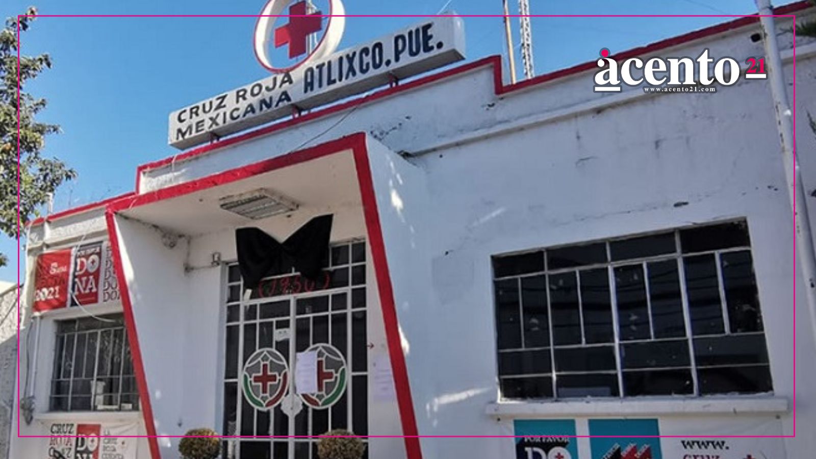 Roban material y equipo médico de la Cruz Roja de Atlixco; habría dos detenidos