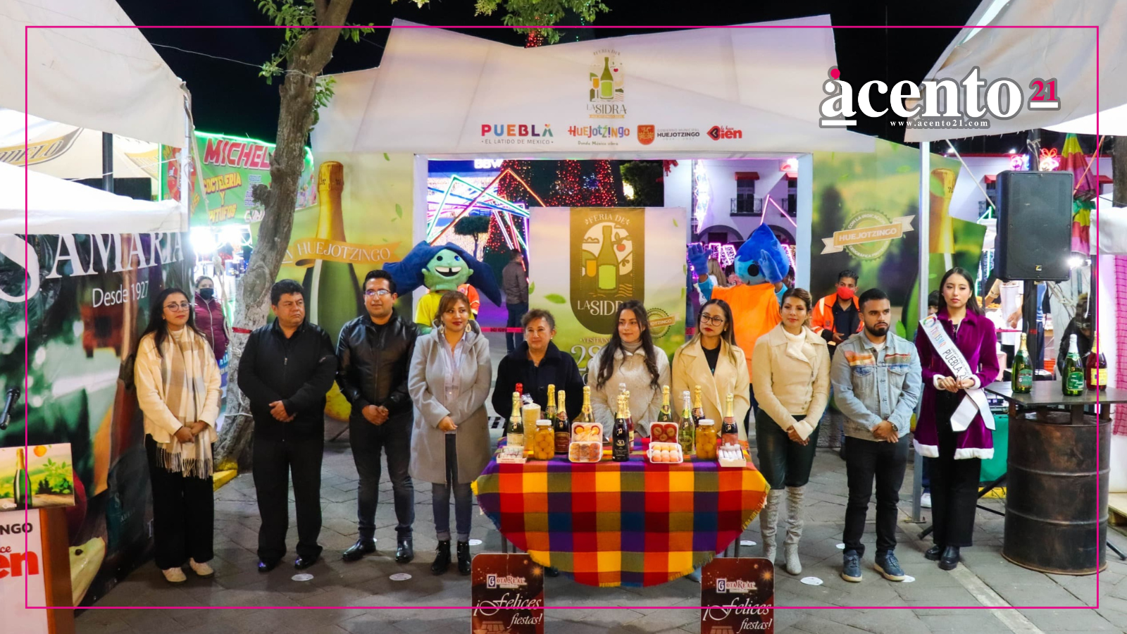 Inauguran Feria de la Sidra 2025 en Huejotzingo