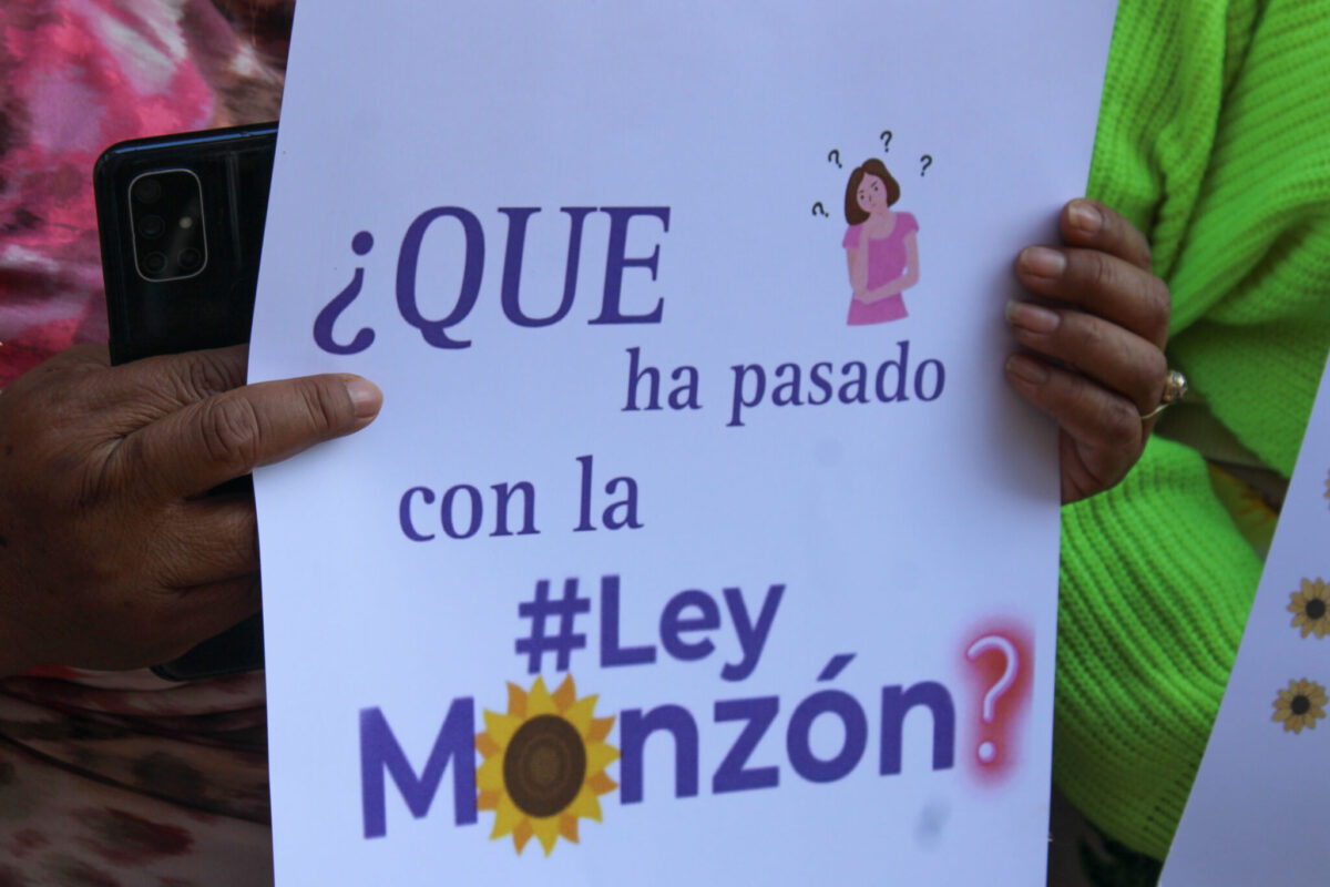 Esto es lo que ha pasado con la Ley Monzon hasta el momento.
