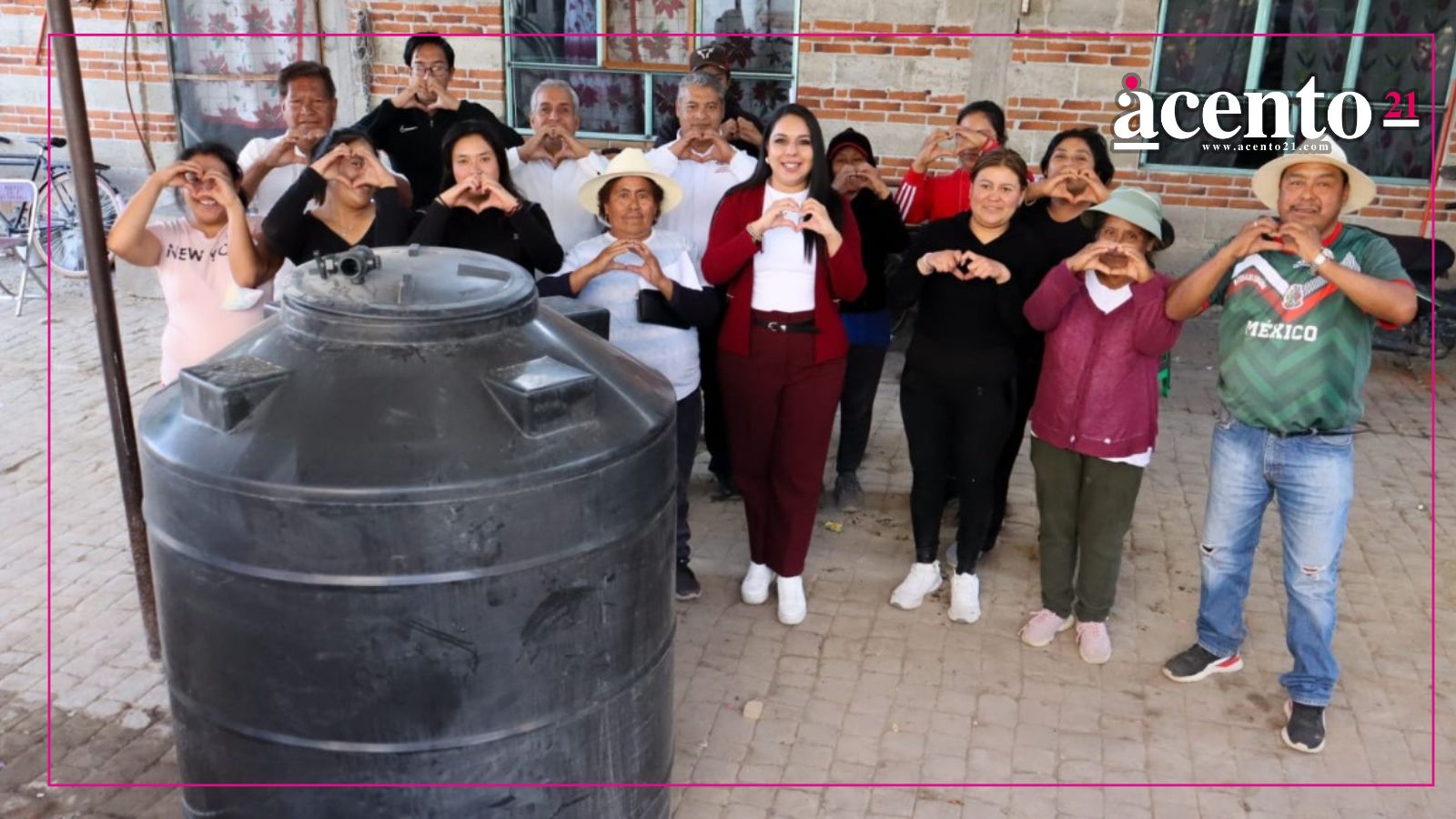 Tonantzin Fernández continúa llevando bienestar a cada rincón de San Pedro Cholula