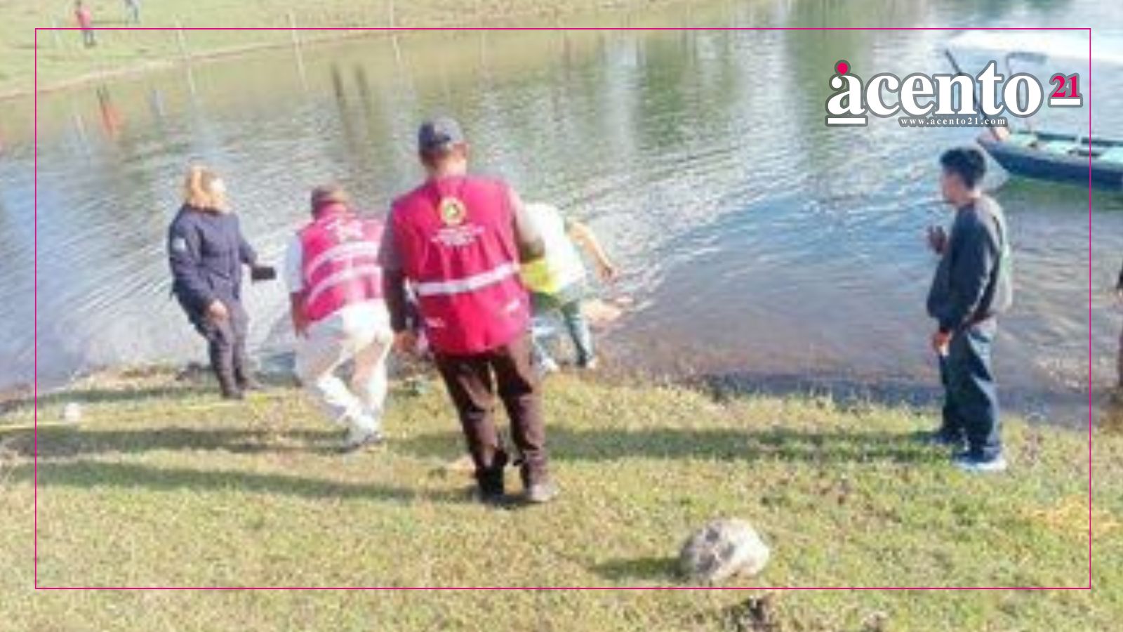 Localizan a menor sin vida en la Presa de Tenango; tenía 17 años y quería recuperar su balón