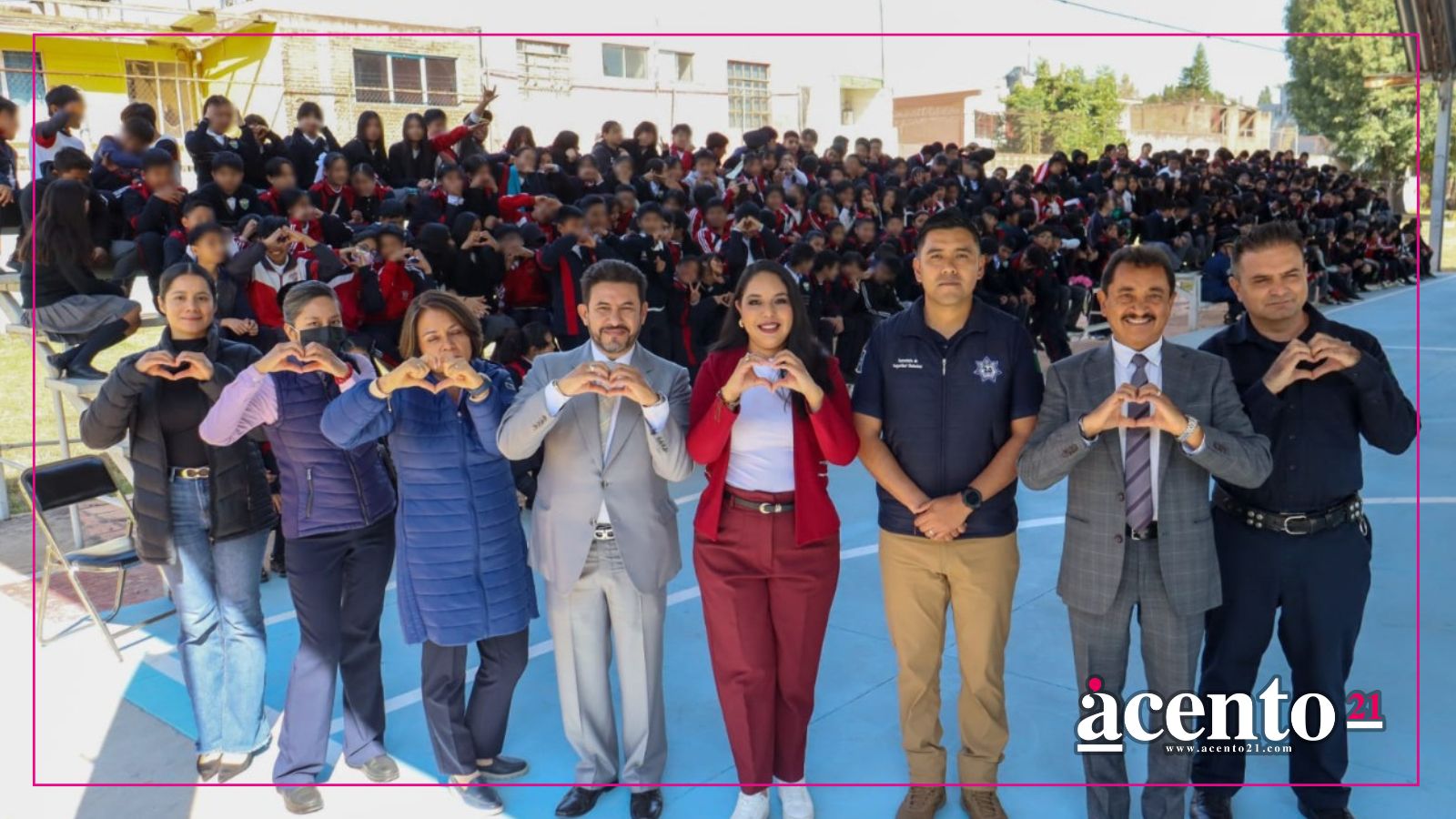 Tonantzin Fernández encabeza acciones para prevenir la violencia en escuelas de San Pedro Cholula
