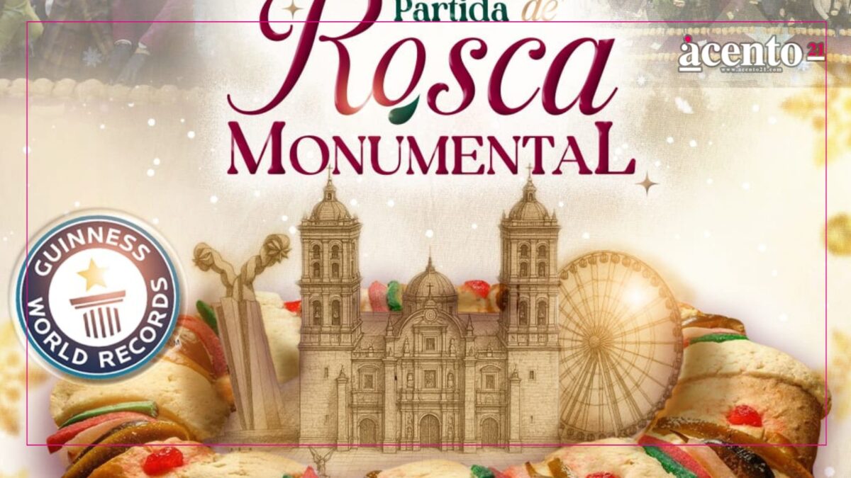 El DIF Puebla capital busca romper el Récord Guinness con la Rosca de Reyes más grande del mundo